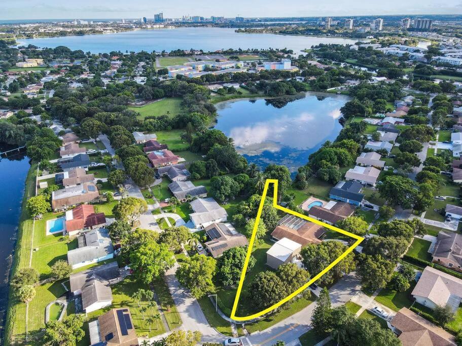 Tropical Beach & Lakefront Home West Palm Beach Luaran gambar